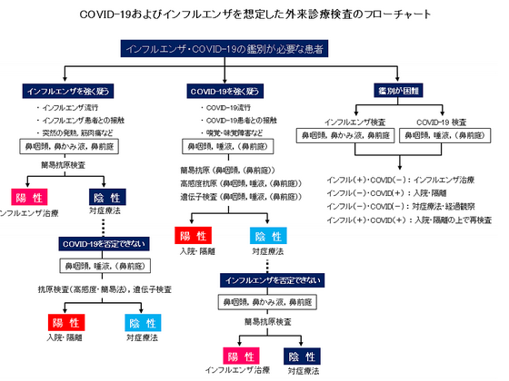 コロナ流行期、今冬はインフルと両方の検査を推奨のサムネイル画像