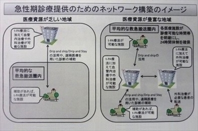 脳卒中、地域内で24時間治療可能な体制提案のサムネイル画像