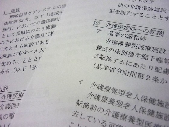  介護医療院、「ソフト面」で何が必要か？