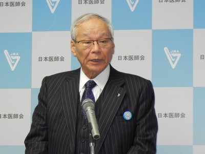 日医会長、科学的介護の検証の必要性を強調のサムネイル画像