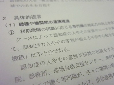 認知症医療、専門職の情報連携体制の機能強化をのサムネイル画像
