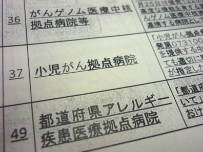 病院機能分類にアレルギー疾患医療拠点病院追加へ