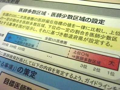 医療圏の「下位33.3％」が医師少数区域にのサムネイル画像
