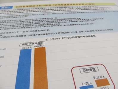 訪問看護提供体制の目標値設定・大規模化の推進をのサムネイル画像