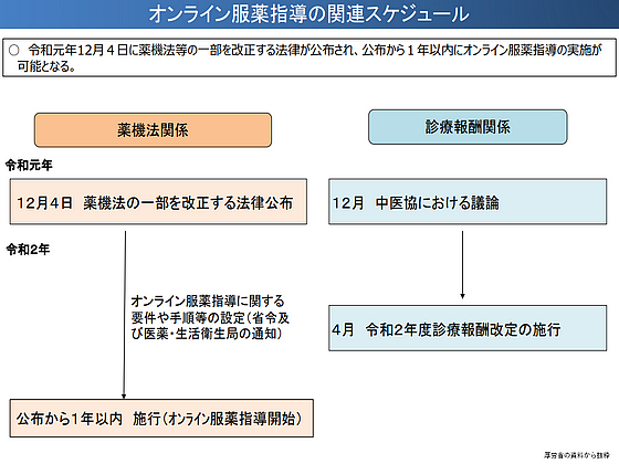 オンライン服薬指導を9月から解禁、特区以外でものサムネイル画像