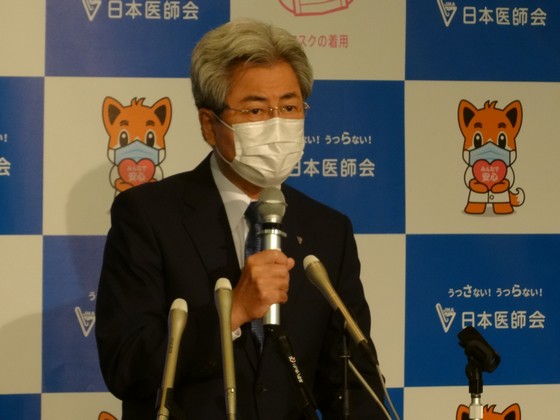 救命士らによる接種、日医会長「場面は少ない」のサムネイル画像