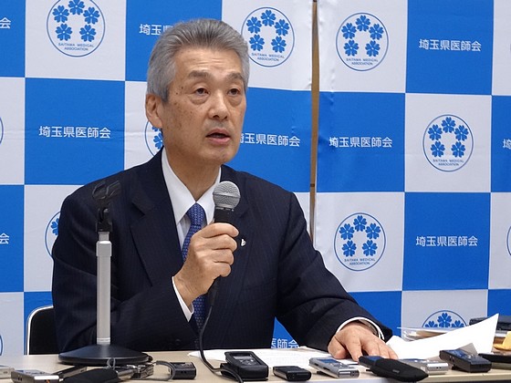 日医会長選、松本吉郎氏が出馬表明