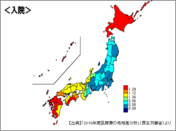 医療費の地域差解消進まず、てこ入れへのサムネイル画像