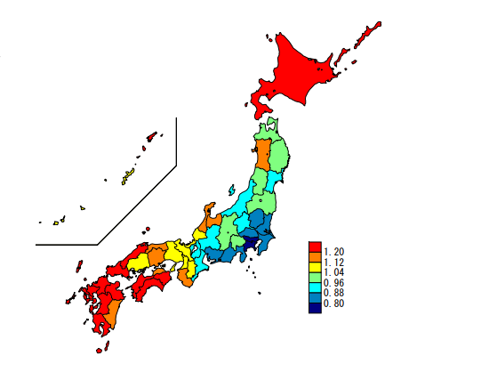 1人当たり入院医療費1.69倍の地域差のサムネイル画像
