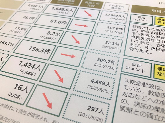 コロナ入院患者数5週連続減少、重症患者数は半減のサムネイル画像