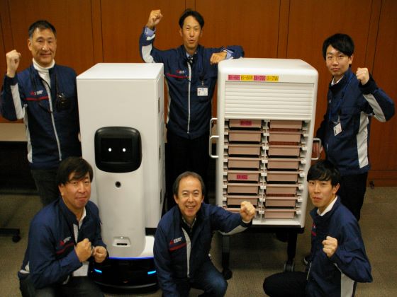 三菱電機、働き方改革支援に搬送ロボットで挑戦のサムネイル画像