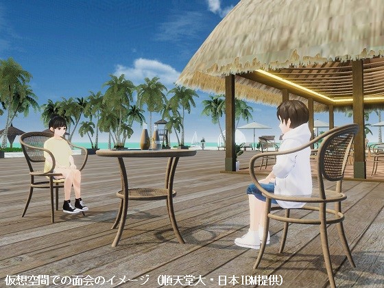 入院患者とバーチャル空間で面会できるアプリを開発のサムネイル画像