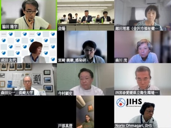 新たに策定する急性呼吸器感染症の予防指針案を了承のサムネイル画像