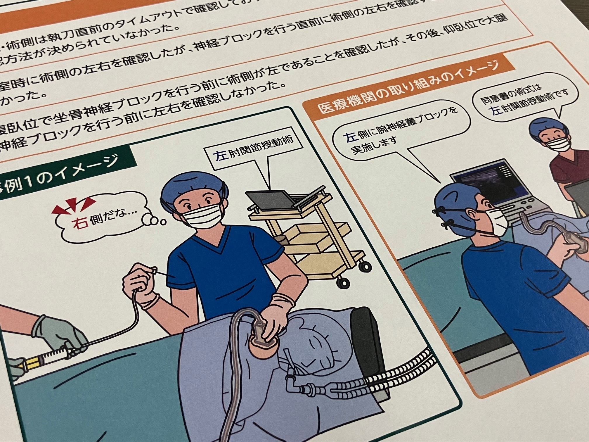 神経ブロック、左右の取り違えに注意をのサムネイル画像