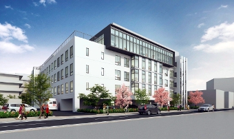 「横浜鶴見リハビリテーション病院」（仮称）の完成予想図