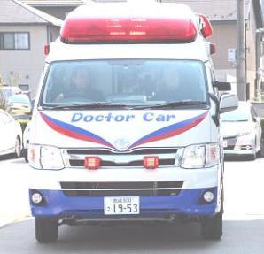 救急の日にドクターカー本格運行開始