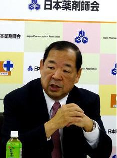 児玉・日薬会長「選挙終わればノーサイド」