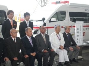 DMAT専用車両で災害時の活動能力向上