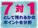 7対1として残れるかのポイントを分析するのサムネイル画像