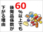 60％以上でも、後発品係数が下がる理由のサムネイル画像