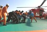 大型機着陸可、災害対応進む病院ヘリポートのサムネイル画像